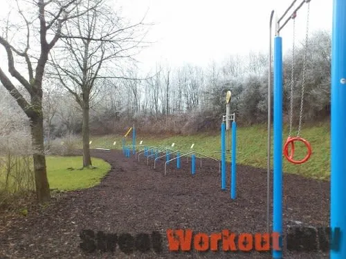 Anelli ginnici presso Calisthenics Park at Nicolaus-Gallus-Straße, Regensburg – foto 3 di 4
