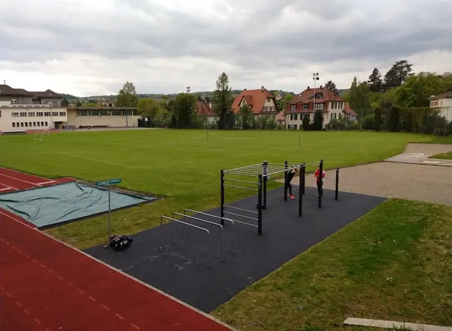 Calisthenics Park at Emmersbergstrasse, Schaffhausen