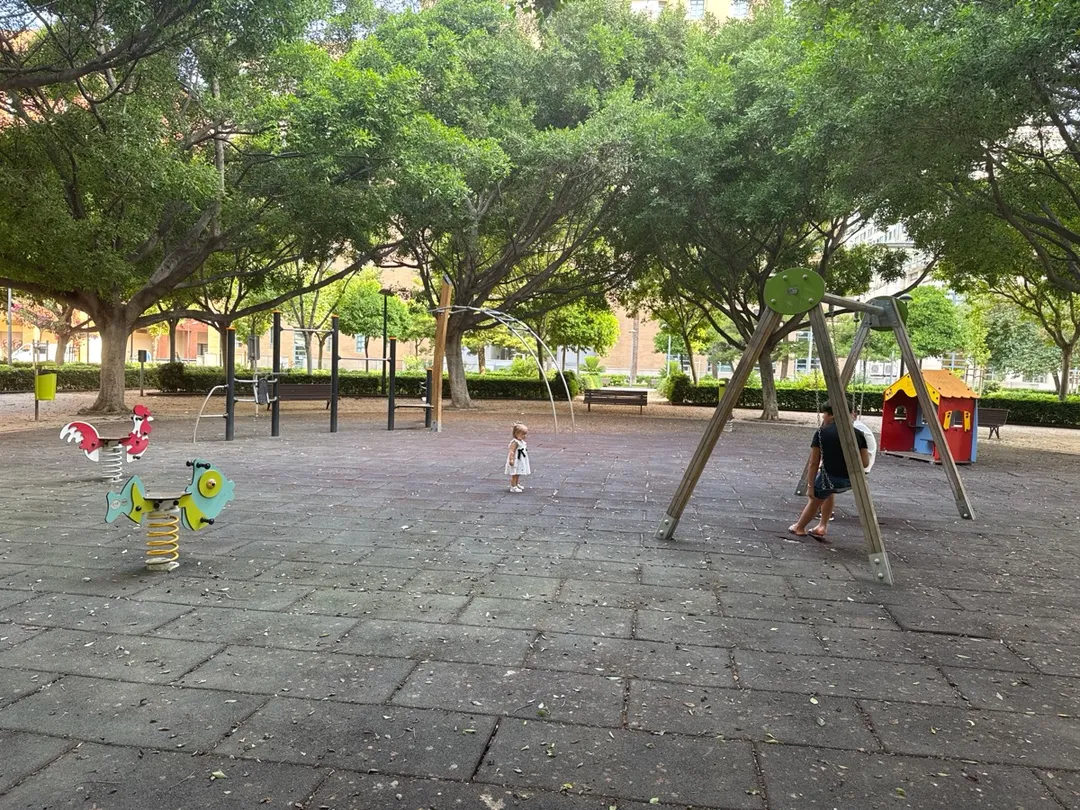 Pull Up Bar at Calisthenics Park at Carrer del Poeta Josep Cervera i Grifol, València – photo 1 of 1