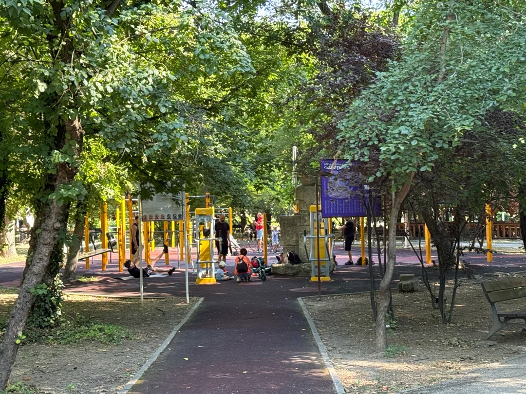 Spalliera presso Calisthenics Park at Bulevardul Basarabia, București – foto 1 di 2