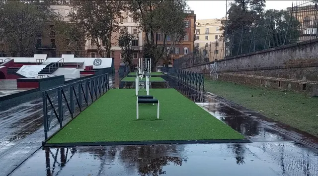 Calisthenics Park at Viale del Monte Oppio, Roma