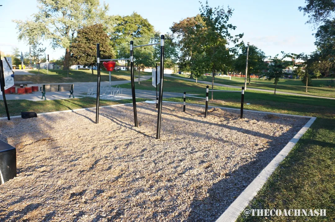 Parallel Gym Bars at Calisthenics Park at Municipal Drive, Toronto – photo 2 of 4