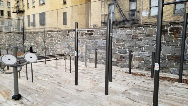 Calisthenics Park at South Pinehurst Avenue, New York