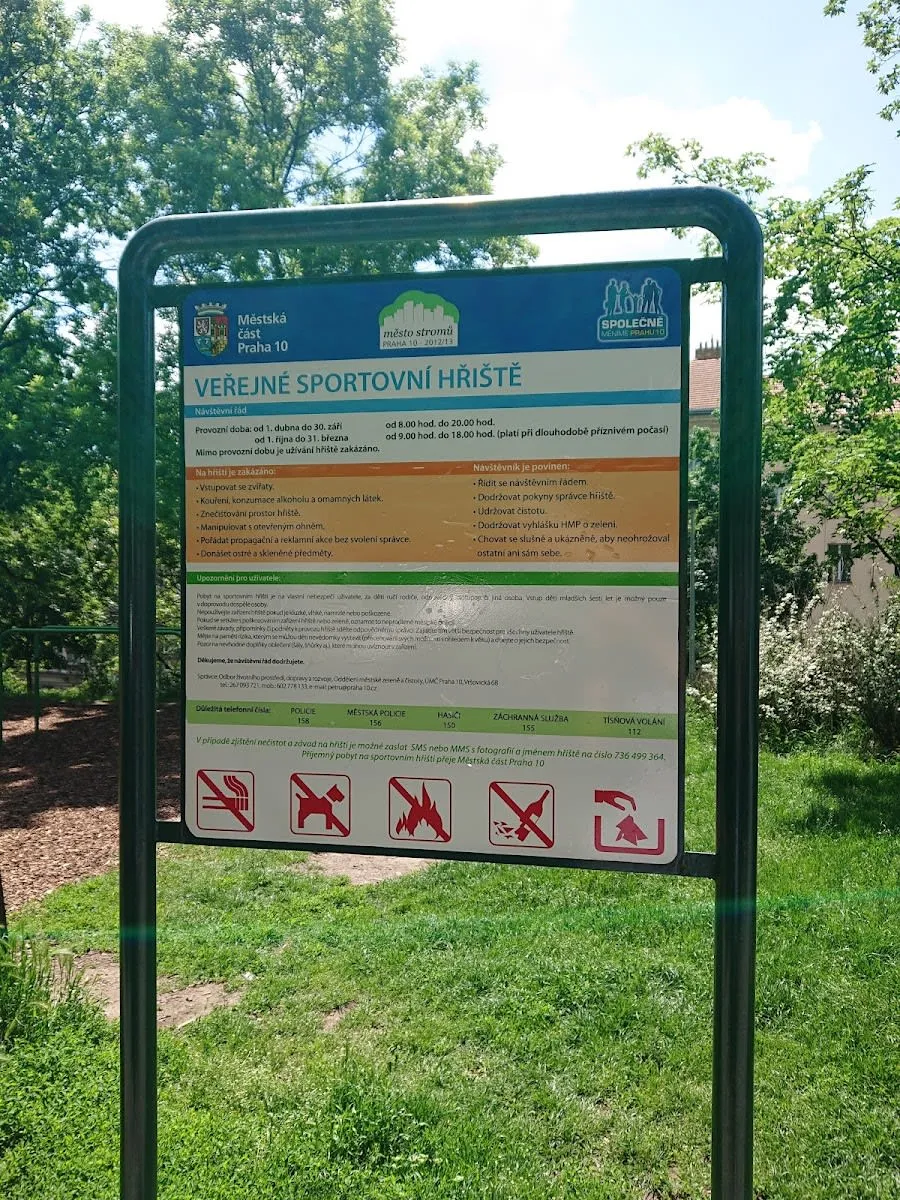 Spalliera presso Calisthenics Park at Slovenská, Praha – foto 3 di 4