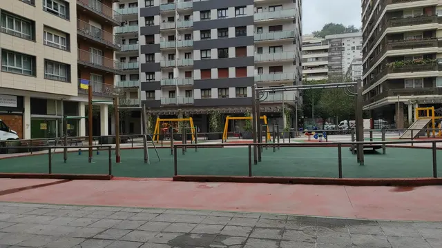 Calisthenics Park at Etxeberri plaza, Donostia / San Sebastián