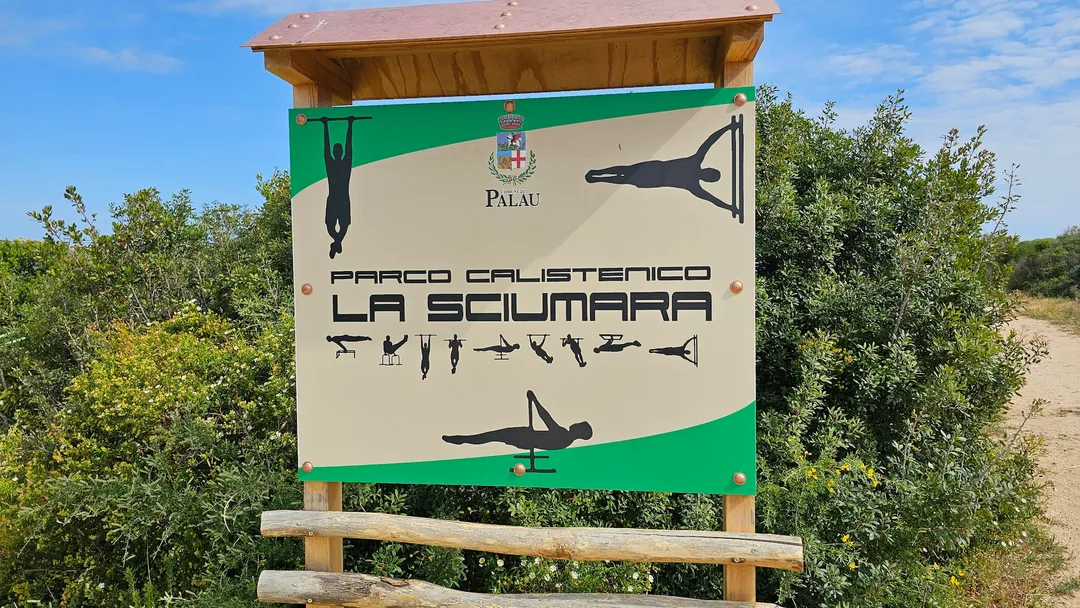 Parallel Gym Bars at Calisthenics Park at Via la Sciumara, Lu Palau/Palau – photo 2 of 4