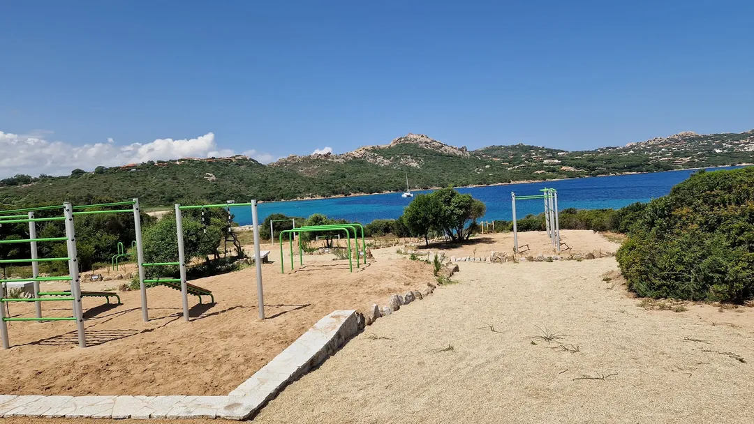 Pull Up Bar at Calisthenics Park at Via la Sciumara, Lu Palau/Palau – photo 1 of 4