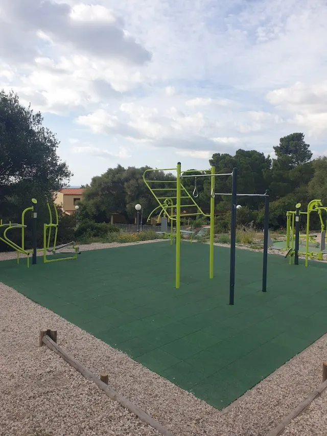 Calisthenics Park at Via La Favorita, Cala Gonone