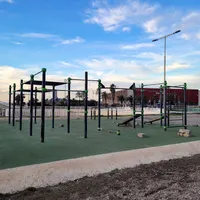 Calisthenics Park at Passeig Marítim de la Mar Bella, Barcelona - thumbnail 3