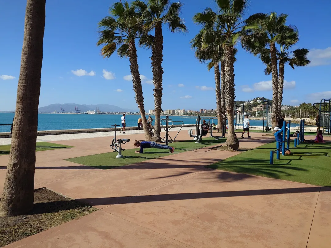 Barre de traction à Calisthenics Park at Paseo Marítimo Pablo Ruiz Picasso, Málaga – photo 1 sur 3