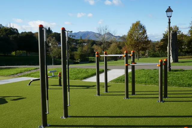 Calisthenics Park at Senda Verde Oviedo-Fuso de la Reina, Oviedo