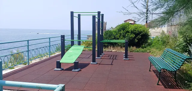 Calisthenics Park at Passeggiata Anita Garibaldi, Genova