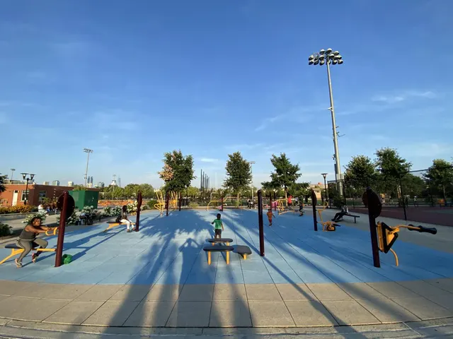 Calisthenics Park at Morris Canal Greenway, Jersey City