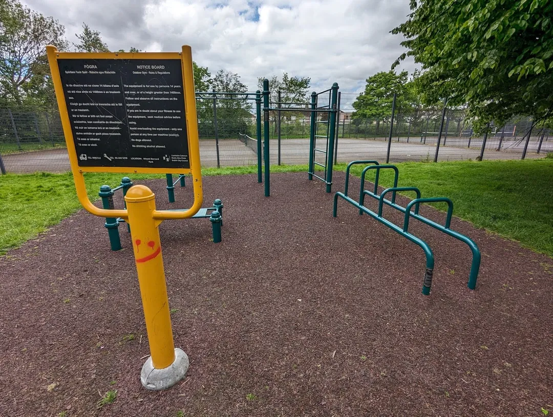 Bare paralele la Calisthenics Park at Mount Bernard Park, Dublin – fotografia 2 din 2