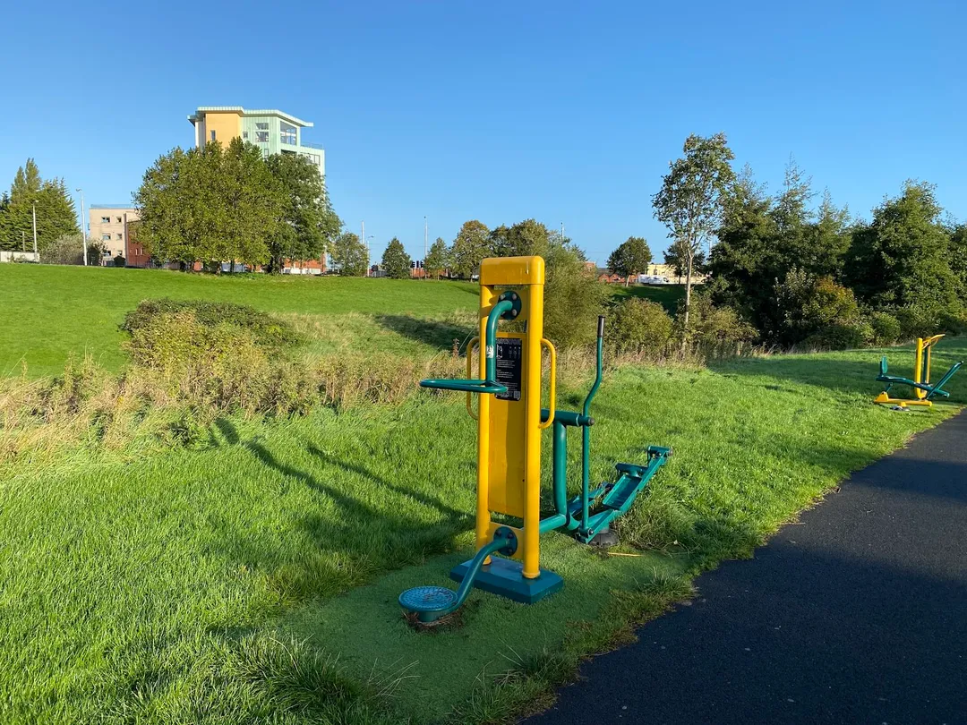 Air Skier at Calisthenics Park at Landsdowne Valley Park, Dublin – photo 5 of 5