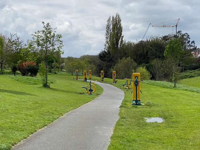 Calisthenics Park at Landsdowne Valley Park, Dublin