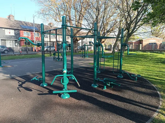 Calisthenics Park at Royal Canal Bank, Dublin