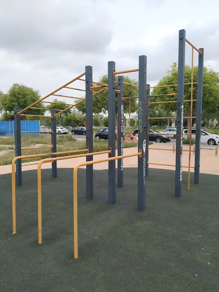Sbarra per trazioni presso Calisthenics Park at Parque de Calistenia Street Workout, València – foto 1 di 4