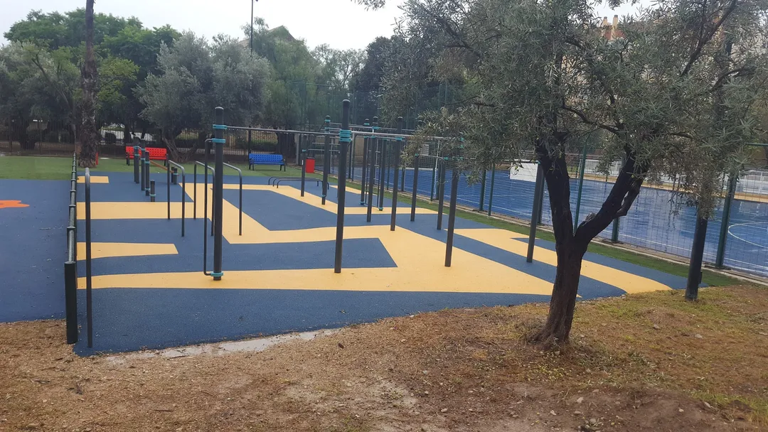 Sbarra per trazioni presso Calisthenics Park at Carrer dels Àlbers, Sant Joan d'Alacant – foto 1 di 2