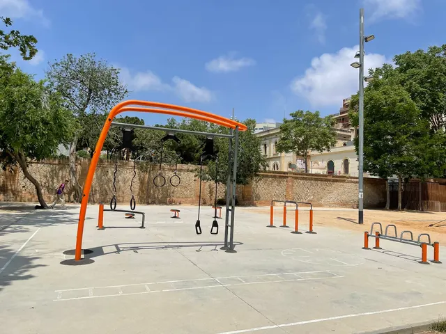 Calisthenics Park at Travessera de Gràcia, Barcelona