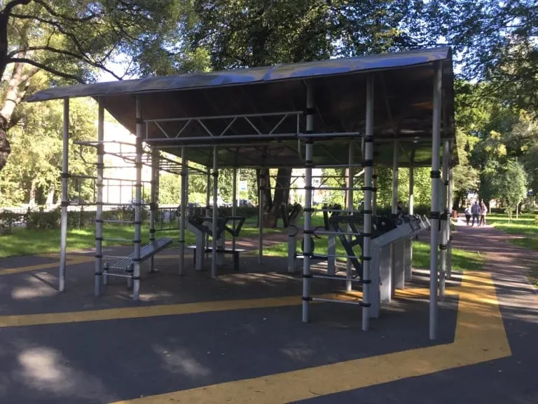 Wall Bars at Calisthenics Park at Сердобольская улица, Санкт-Петербург – photo 3 of 4