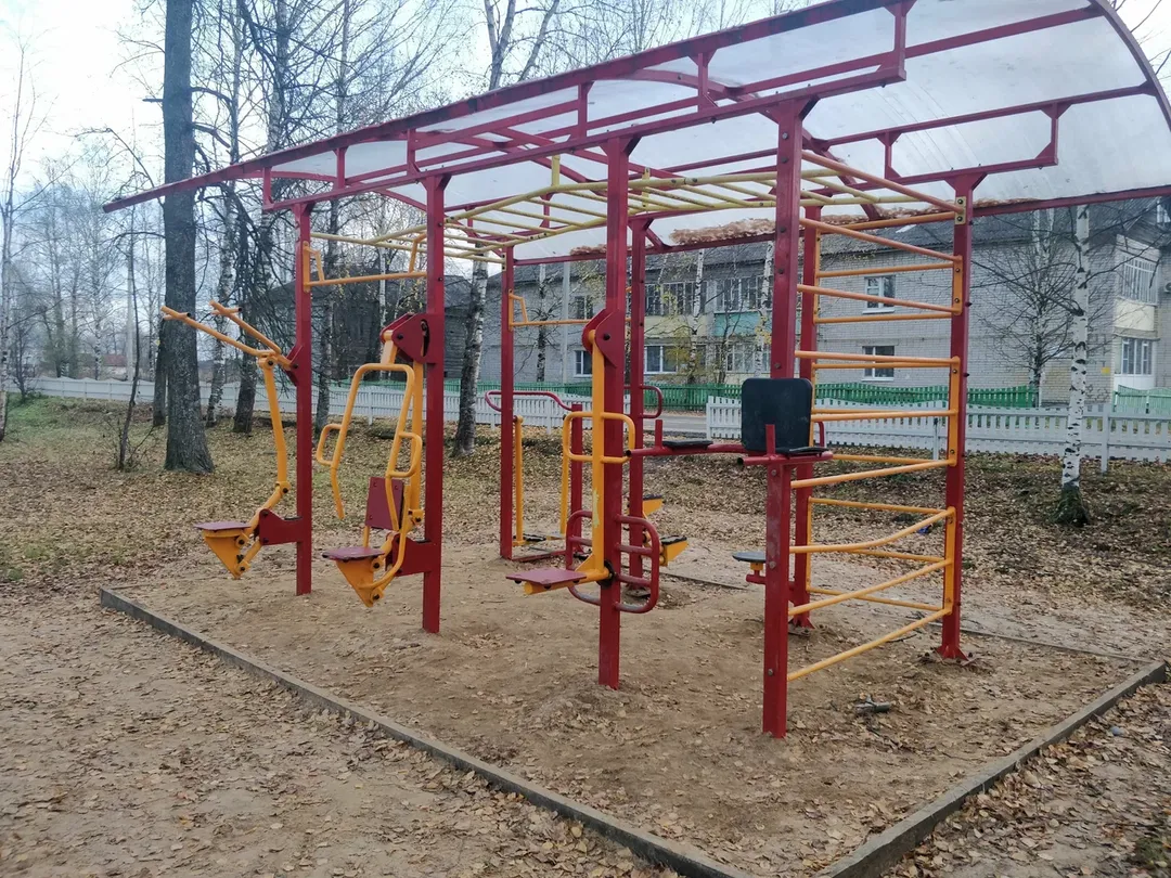 Monkey Bars at Calisthenics Park at улица Володарского, Тотьма – photo 4 of 4
