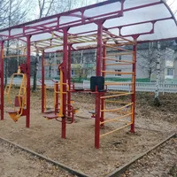 Calisthenics Park at улица Володарского, Тотьма - thumbnail 4
